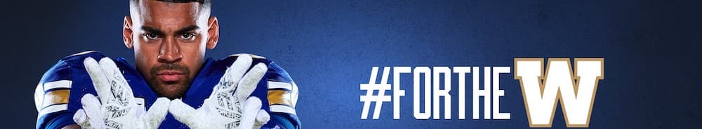 Winnipeg Blue Bombers banner