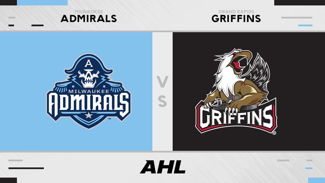 Milwaukee Admirals vs Grand Rapids Griffins - Ice Hockey tickets at venue